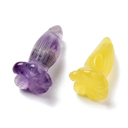 Природных драгоценных камней подвески, цветок