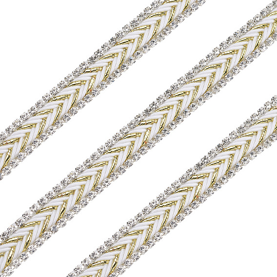 Исправление со стразами в два ряда, термоклей на спине, аксессуары для костюма, прямоугольные