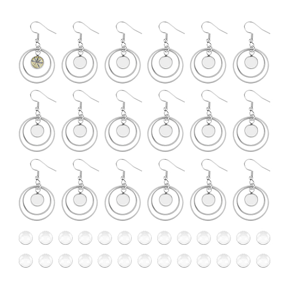 Заготовка с подвесками своими руками 304 наборы для изготовления висячих сережек из нержавеющей стали