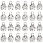 150Pcs Tibetan Style Alloy Charms, Vortex, Cadmium Free & Lead Free
