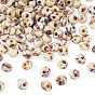 Picasso Glass Seed Beads, Round Hole, Teardrop