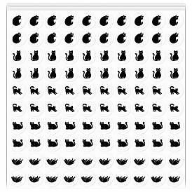 5 листы ПВХ бумажные наклейки, самослипание