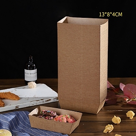 Картонная коробка, коробка для упаковки пищевых продуктов, прямоугольные