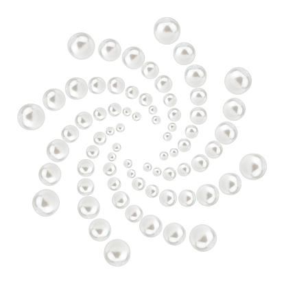 Imitation Pearl Acrylic Beads, Dyed, Round