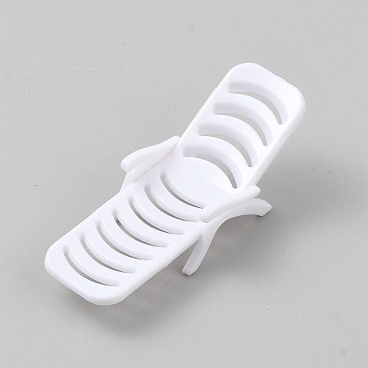 Миниатюрные пляжные кресла из смоляных украшений, украшения для демонстрации микро-ландшафтов