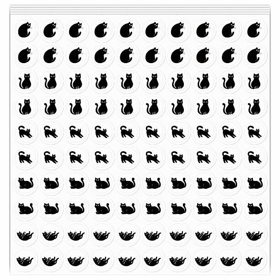 5 листы ПВХ бумажные наклейки, самослипание