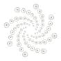 Imitation Pearl Acrylic Beads, Dyed, Round