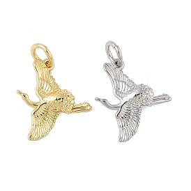 Латунные подвески, подвески в виде журавлей, с целью перехода в кольце, долговечный, без свинца и без кадмия