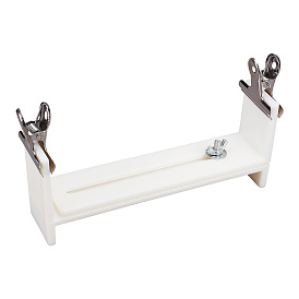 Инструмент для вязания фиксатора лямки акрилового браслета, фиксатор шнура, включая железные зажимы