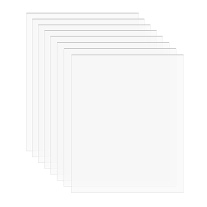 Acrylic Transparent Pressure Plate, Rectangle