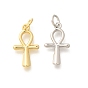 Латунные подвески, с целью перехода в кольце, долговечный, без свинца и без кадмия, крест прелести