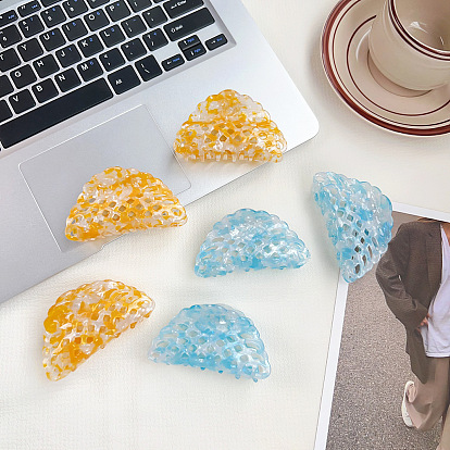 Полые заколки для волос из ацетата целлюлозы, аксессуары для волос для женщин и девочек