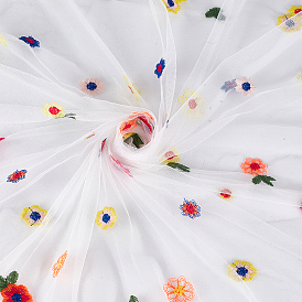 Полиэфирная ткань, аксессуары для одежды для свадебного платья, цветочным узором