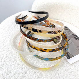 Резинки для волос из ацетата целлюлозы, аксессуары для волос для женщин и девочек