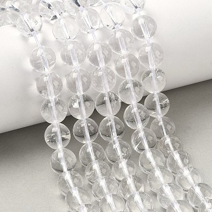 Природных кристаллов кварца бисер нитей, горного хрусталя, круглые