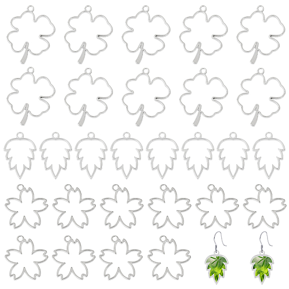 30 шт 3 подвески из сплава, разнообразные