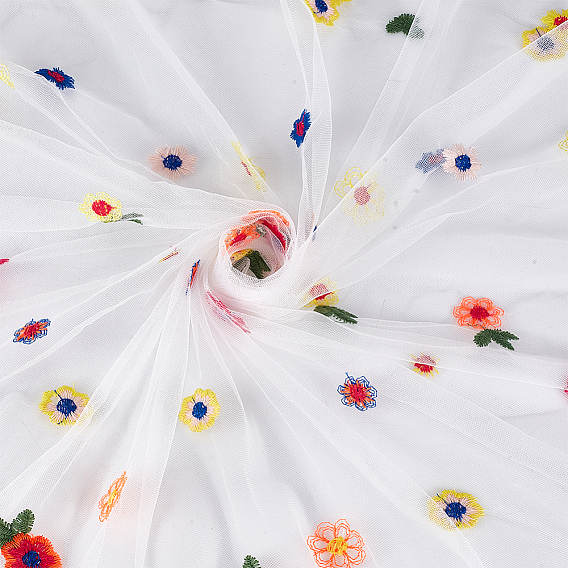 Полиэфирная ткань, аксессуары для одежды для свадебного платья, цветочным узором