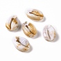 Acrylic Beads, Imitation Gemstone Style, Shell