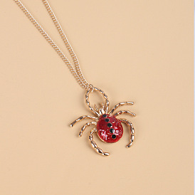 Spider Necklace: Bold Halloween Statement Piece for Unique Style