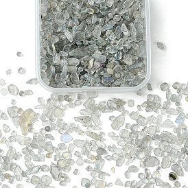 50g натуральные бусины из лабрадорита, нет отверстий / незавершенного, чип