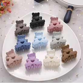 Cute Candy-Colored Hair Clip for Women, Lovely Small Back Head Claw Clamp Accessory