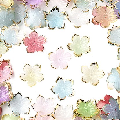 Пластиковая шапочка для бус, 5-лепестков цветка