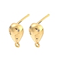 Латунные серьги-гвоздики из циркония, без кадмия, без никеля и без свинца, слеза