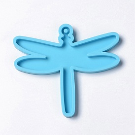 DIY Dragonfly Big Pendant Silicone Molds, Resin Casting Molds, for UV Resin, Epoxy Resin Jewelry Making