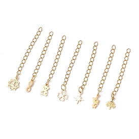 304 нержавеющей стали концы цепей, с 304 прелестей из нержавеющей стали, разнообразные