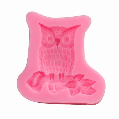China Factory Cute Owl Design DIY Food Grade Silicone Molds, Fondant Molds,  For DIY Cake Decoration, Chocolate, Candy, UV Resin & Epoxy Resin Jewelry  Making, 58x57x11mm 58x57x11mm, Inner Size: 44x47mm in bulk