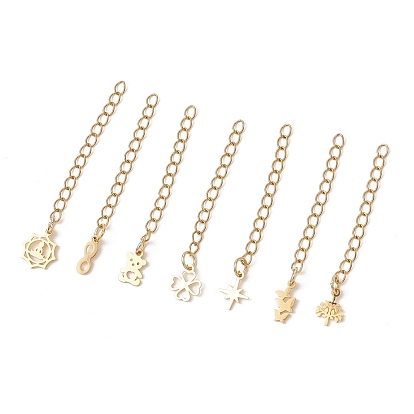 304 нержавеющей стали концы цепей, с 304 прелестей из нержавеющей стали, разнообразные