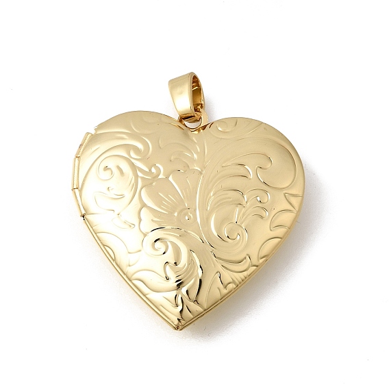 Латунные кулоны-медальоны ко Дню святого Валентина, сердце прелести, долговечный, без кадмия и без свинца
