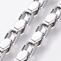 304 Stainless Steel Venetian Chains, Box Chains, Unwelded