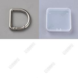12 Pcs anillos de resorte de aleación para puerta, anillo d