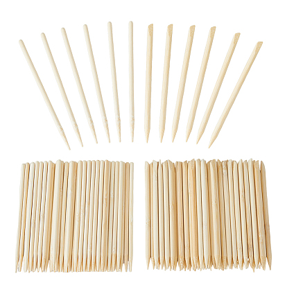 200 шт 2 стили бамбуковая ручка для радужной бумаги для рисования