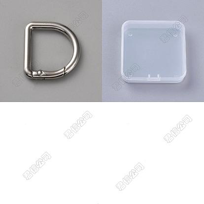 12 Pcs anillos de resorte de aleación para puerta, anillo d