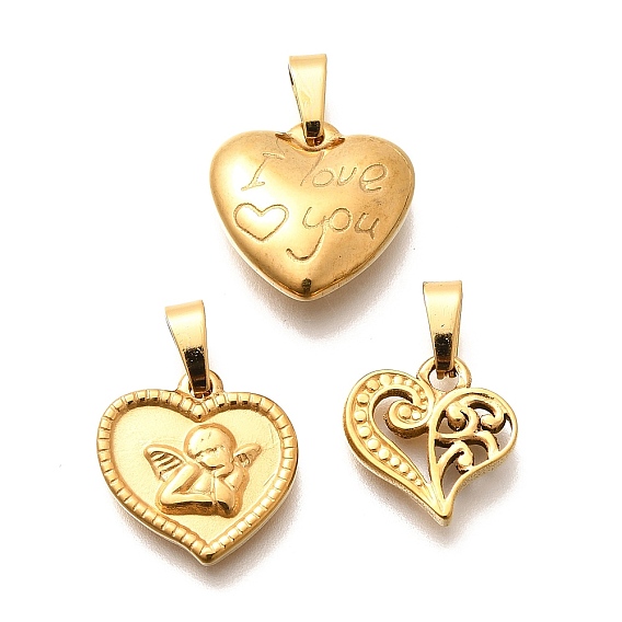 304 подвески из нержавеющей стали, шарма сердца