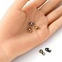 5Pcs 5 Colors 304 Stainless Steel Lobster Claw Clasps, With Jump Ring