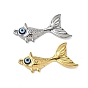 304 подвески из нержавеющей стали, с эмалью, рыба