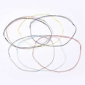Adjustable Flat Waxed Polyester Cords Necklace Making