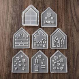 Силиконовые формы, изготовление украшений, формы для литья смолы, для уф-смолы, изготовление ювелирных изделий из эпоксидной смолы, белые