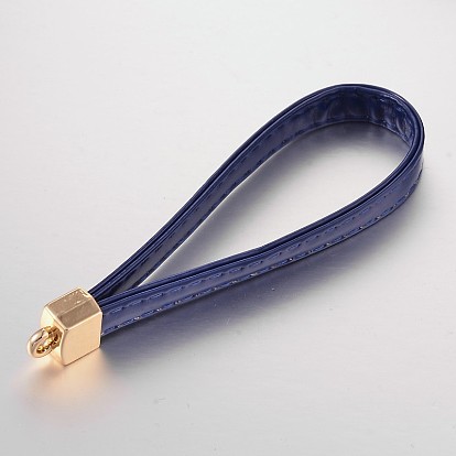 Многофункциональная кожзаменитель мобильные ремни, с пластиковыми выводами ccb, 105.5x13 мм, отверстие : 3 мм