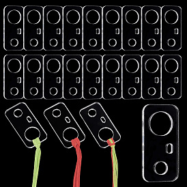 30шт. акриловые доски для намотки нитей, шпулька для нити, карточка-органайзер ниток для вышивки крестиком, прямоугольные