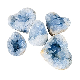 Natural Druzy Kyanite Clusters Display Decorations, Raw Geode Stone Home Decoration, Nuggets