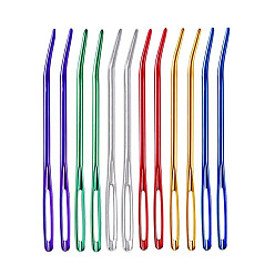 Aluminum Knitting Needles, Big Eye Yarn Needles, Blunt & Bent Tip Pins