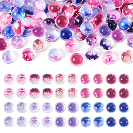 Стеклянный кукольный глаз, мягкая игрушка глаз, для поделок куклы игрушки кукольные плюшевые животные изготовление, плоский круглый / полукруглый