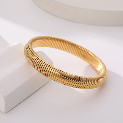 304 пружинные браслеты из нержавеющей стали для женщин и мужчин