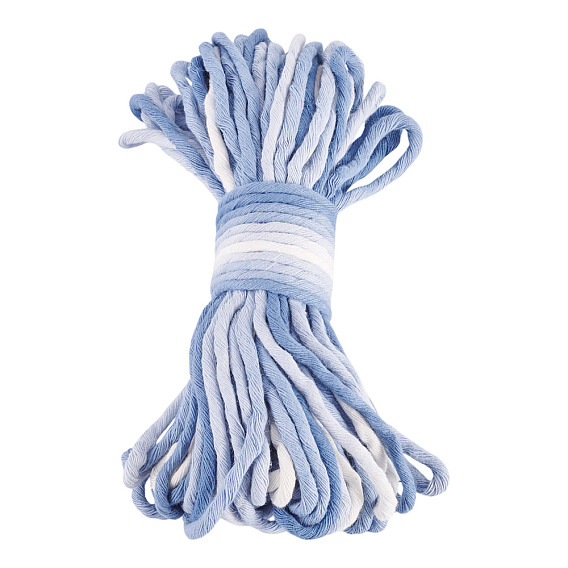 Хлопковый шнур градиентного цвета, для diy craft