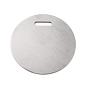 Custom Stainless Steel Card, Flat Round