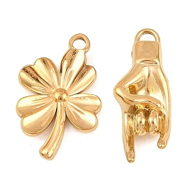 304 подвески из нержавеющей стали, золотые